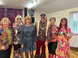Inner Wheel Golden Groovers and Club President Anton